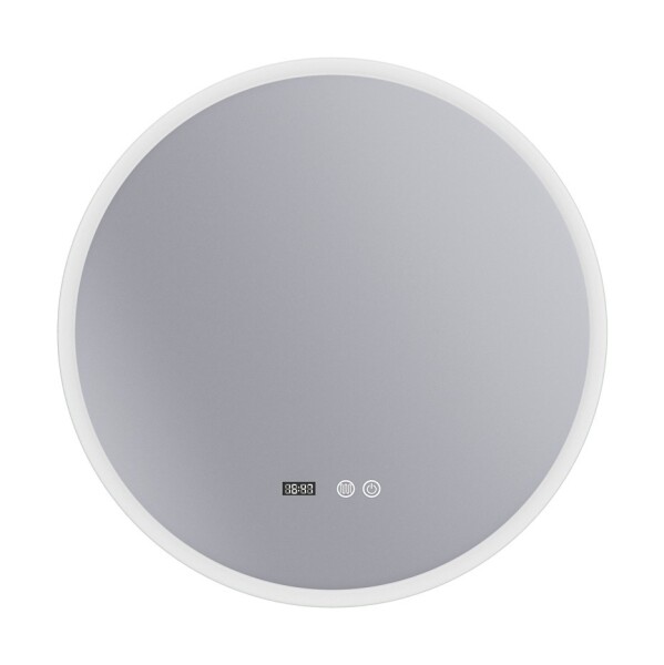 Erga Deam, kulaté LED zrcadlo 70cm, 3 barvy světla, přední osvětlení, vyhřívací podložka proti zapaření, ERG-V01-Deam-7070-CL ERG-V01-DEAM-7070-CL