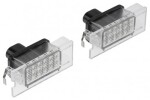 LED osvětlení SPZ RENAULT Clio III, Mégane II, Laguna II/III