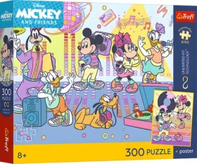TREFL Puzzle Premium Plus Kids Mickey Mouse: Úžasné dobrodružství