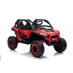 Mamido Elektrické autíčko Buggy UTV KCK 4x4 červené 24V | 800W | 50 kg | EVA | LED | 2,4Ghz | ECO kůže