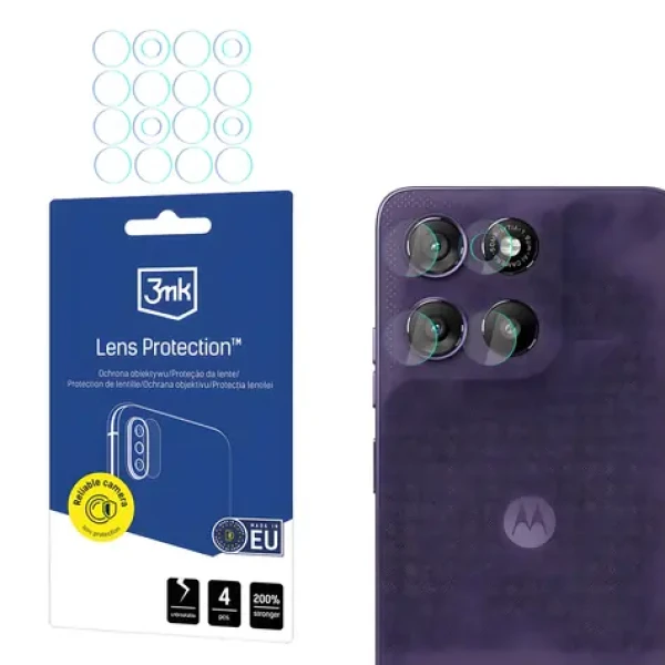 3mk Lens Protection pro Motorola Moto G67/G77 / Sklo na fotoaparát / Hybridní