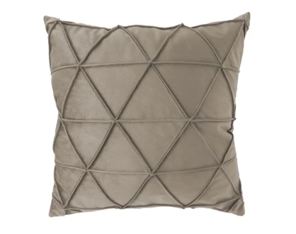 Dekorační polštář Vanessa 45x45 cm, taupe