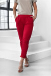 Dámské kalhoty LENA DARK MAROON L