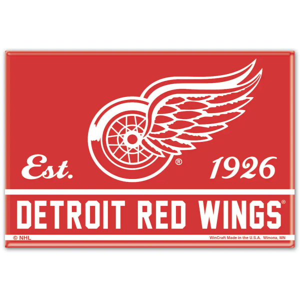 Wincraft Magnetka na Lednici Detroit Red Wings NHL