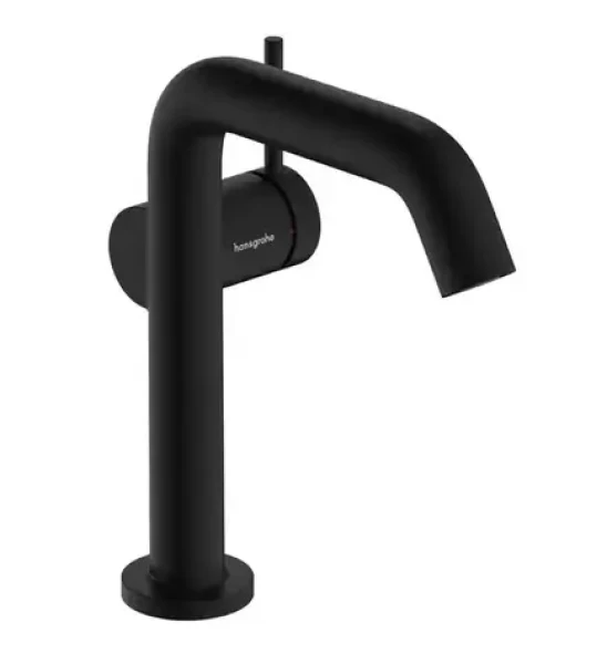 Hansgrohe Tecturis S - Umyvadlová baterie s výpustí Push-Open | CoolStart | EcoSmart | matná černá (73342670)
