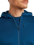 Pánská merino mikina ICEBREAKER Mens 200 Realfleece Descender LS Zip H, Atlantis/Arctic velikost: S
