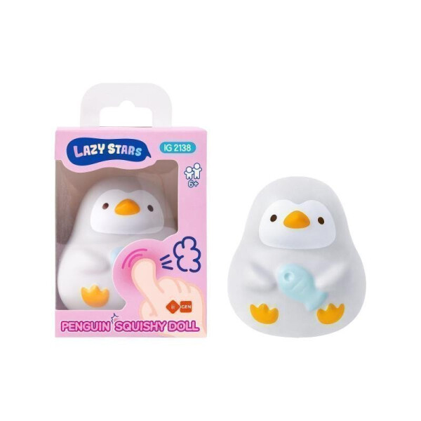 Squishy antistresová postavička Tučňák