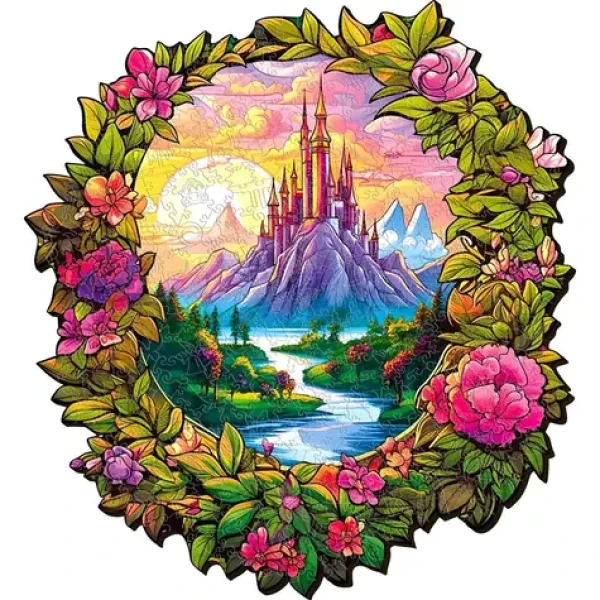 EscapeWelt Dřevěné puzzle Kouzelný les