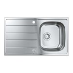 GROHE - Dřezy Set dřezu K200 a baterie Eurosmart, kartáčovaná nerez/chrom 31565SD1