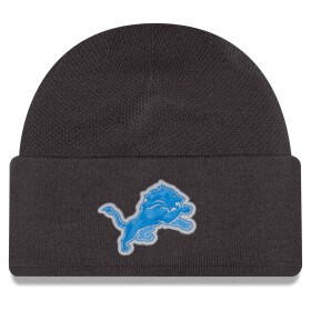 New Era Pánská zimní čepice Detroit Lions NFL 2026 Sideline Cold Weather Skully Knit