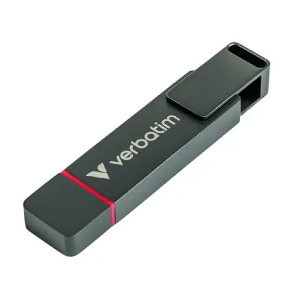 Verbatim Dual QuickStick 512GB šedá / Flash Disk / USB-AUSB-C 3.0 / čtení: až 550MBs / zápis: až 500MBs (32042)