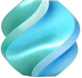 Bambu Lab PLA Silk Dual Color 1,75 mm Blue Hawaii / Tisková struna / 1 kg (BML-24620)