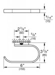 GROHE - Selection Držák toaletního papíru, chrom 41068000