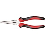 Knipex 26 26 200 T Půlkulaté kleště s břity VDE s připevňovacím okem 200mm / úzké ploché kleště /40° / délka čelistí:73m (26 26 200 T)