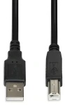 IBox IKU2D černá / USB kabel / USB 2.0 / USB-A – USB-B / 1,8 m (IKU2D18)