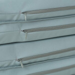 PLUSH NEST PLUSH NEST Venkovní voděodolná plyšová hrací podložka ve tvaru květu 115 × 115 × 5 cm zelená