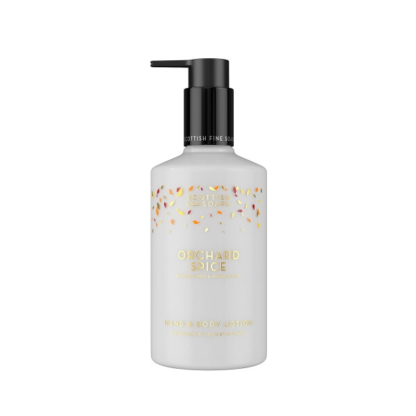 SCOTTISH FINE SOAPS Hydratační mléko na ruce i tělo Orchard Spice 300 ml, bílá barva, plast