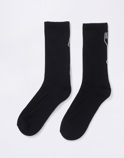 Service Works Knife & Fork Socks BLACK