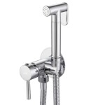Kielle - Oudee Set pákové baterie pod omítku s bidetovou sprškou, chrom 10402210