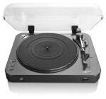 Rozbaleno - Lenco L-85 černá / Gramofon / 33 45 RPM / RCA / USB-A / MP3 / předzesilovač / rozbaleno (L85BLACK.rozbaleno)