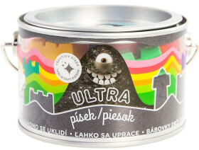 Ultra písek s glitry - černý 200g - EPEE