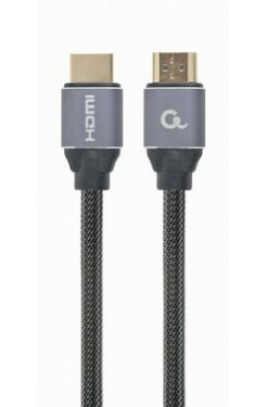 Gembird CCBP-HDMI-7.5M Premium kabel HDMI-M - HDMI-M 7.5m šedá/ stíněný / zlacené kontakty (CCBP-HDMI-7.5M)