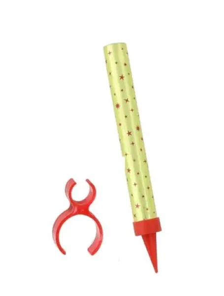 Rappa Fontána párty zlatá s držákem na láhev 35 sek 12cm