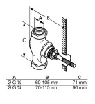 KLUDI - Montážní tělesa Těleso ventilu pod omítku 29809