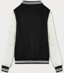 Černá dámská bunda typu bomber (16M9067-392) odstíny černé XL (42)