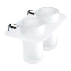 Nimco Bormo chrom dvojitý držák sklenek BR X3-58DW-26 BR X3-58DW-26