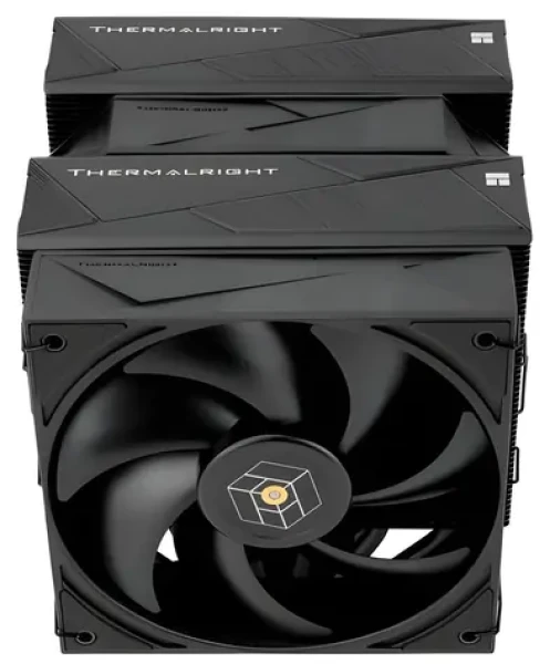 Thermalright Royal Pretor 130 černá / aktivní CPU chladič / Dual-Tower / 1x 120 mm + 1x 130 mm / AMD + Intel (ROYAL PRETOR 130 BLACK)