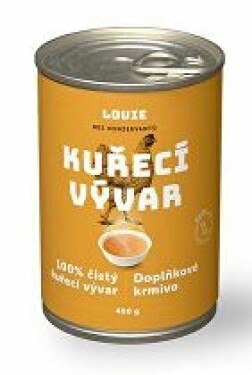 Louie Dog konz. Kuřecí vývar 400g