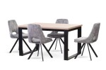 STIMA Jídelní stůl 970 ROZMĚR: (š/h/v/r) 120 x 80 x 77 cm (+40 cm rozklad)