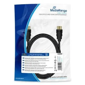 MediaRange MRCS196 2m černá / HDMI kabel / High Speed / 18 Gbit/s / Ethernet / pozlacené konektory (MRCS196)