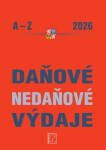 Daňové a nedaňové výdaje 2026 - Martin Děrgel