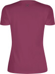 MONTURA Topographic T-Shirt Woman, Wine Red velikost: S