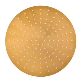 RAV Slezák - Hlavová sprcha kulatá kovová ø 30 cm s 4-otvorovými tryskami, Zlatá - kartáčovaná KS0001/4ZK KS0001/4ZK