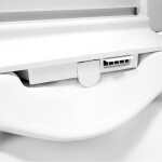 Mereo WC s integrovaným elektronickým bidetem, RIMLESS, 592x380x430 cm, keramické, vč. sedátka VSD110S2