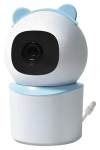 IMMAX NEO LITE SMART Security BABY modrá / Vnitřní kamera / P/T 355°/50° / Wi-Fi / 4MP / TUYA (07788L)