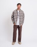 Gramicci Piled Flannel Shirt Slate M
