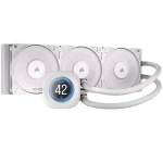 Corsair NAUTILUS 360 RS LCD bílá / 3x 120mm / LCD / 36dB / 420-2100 RPM / 72.8CFM / Intel + AMD (CW-9061034-WW)