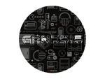 Genesis Tellur 300 Gear černá / podložka pod židli / 100 x 100cm (NDG-2083)