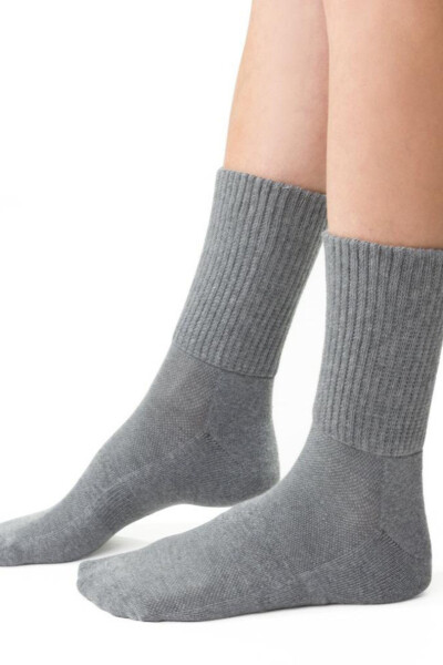 Dámské ponožky Fitness 127 melanžově šedá 35-37