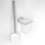 REA - WC štětka chrom OSTE 07 REA-80049