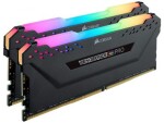 Corsair VENGEANCE RGB PRO Black 16GB / 2x8GB / DDR4 / 3000MHz / PC4-24000 / CL15-17-17-35 / 1.35V / XMP2.0 (CMW16GX4M2C3000C15)