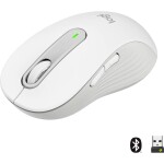 Logitech Wireless M650 L bílá / bezdrátová myš / 2.4 GHz / Bluetooth / 1x AA (910-006238)