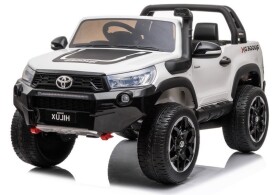Mamido Dětské elektrické autíčko Toyota Hilux 4x4 bílé