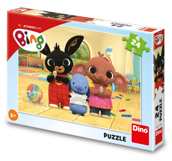 Puzzle Bing maluje 24 dílků