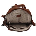 Jednoduchý dámský kabelko/batoh Olívie, hnědý