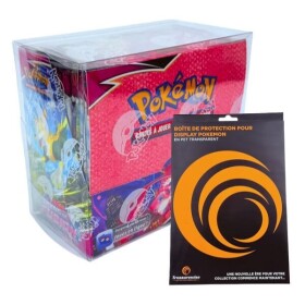 Ochranný PET box TreasureWise na Pokémon Booster Box - 5 ks